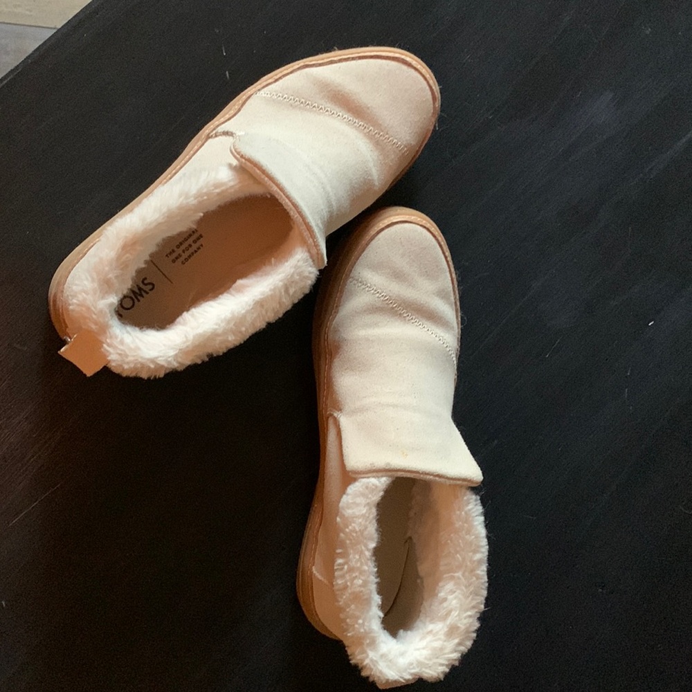 Tom’s Paxton slip ons from 2019. These super cute slip-ons are super warm.